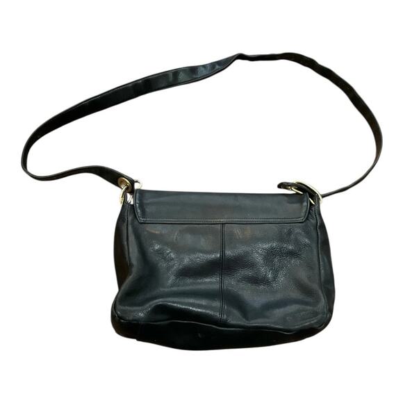 Leather Lord & Taylor Bag Black - Picture 2 of 5